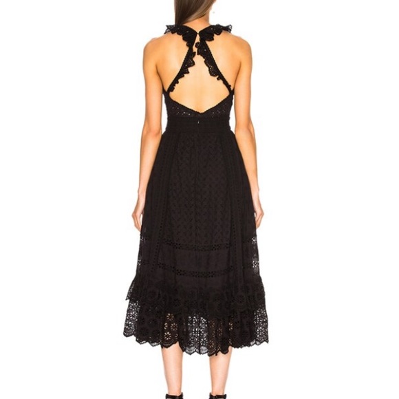 Ulla Johnson Black Willow Dress 2 - Picture 3 of 16